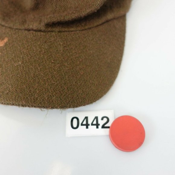 GREEN TOPS Men's Brown Peaked Cap OS Hat Metal Buckle Reusable Sustainable - Picture 12 of 12